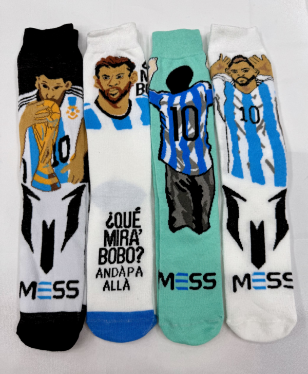 MEDIAS LARGAS MESSI 40CM 12 PCS(600)
