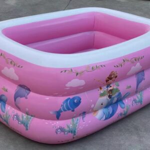 PISCINA INFLABLE 3 ANILLOS 155*110*55(14)