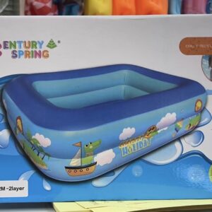 PISCINA INFLABLE 2 ANILLOS 120*85*45(28)