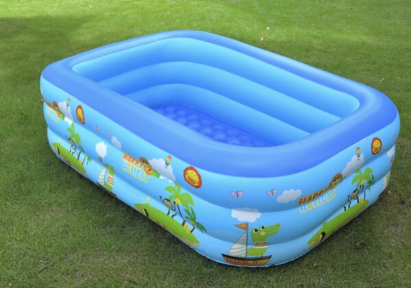 PISCINA INFLABLE 3 ANILLOS 150*100*55(14)