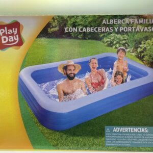 PISCINA INFLABLE 3 ANILLOS  180*140*60(10)