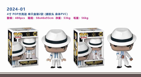 FUNKO MICHAEL JACKSON 4pulg 2024-01(480)