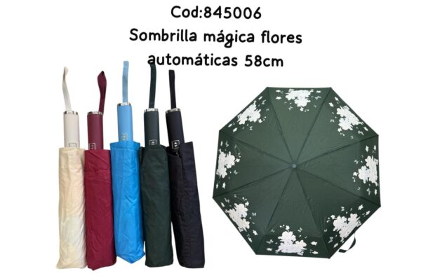 "SOMBRILLA MAGICA FLORES(60)"