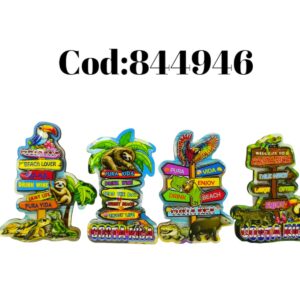 ADORNO CON IMAN DE COSTA RICA  PARA REFRI (576)