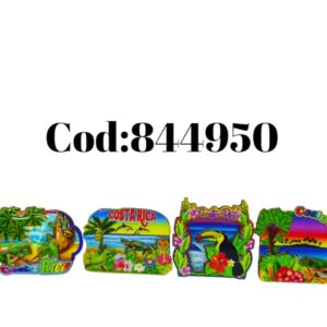 ADORNO CON IMAN DE COSTA RICA  PARA REFRI (576)