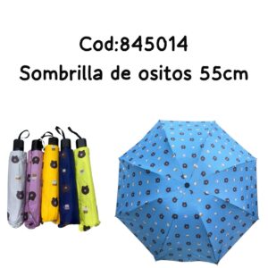 SOMBRILLA OSITOS 55CM8K(100)