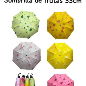 SOMBRILLA FRUTAS 55CM8K(100)