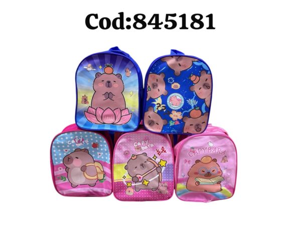 MOCHILA 25CM DE CAPYBARA(360)