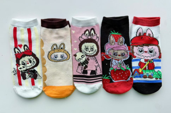 MEDIAS CORTA LABUBU 12PCS(1200)