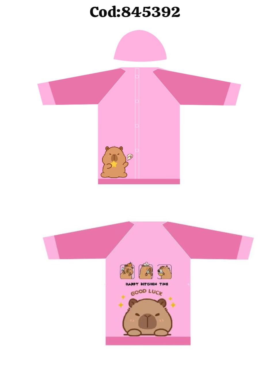 CAPA CAPYBARA NINA 3-8 ANO(100)