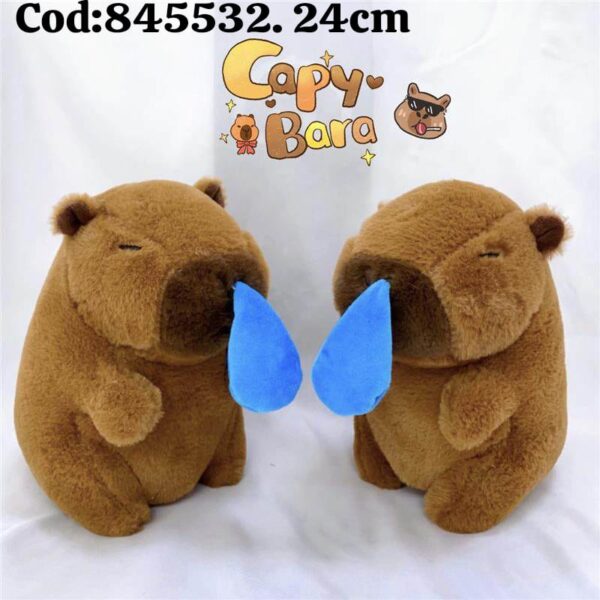 PELUCHE CAPYBARA CON GOTA  24CM (240)