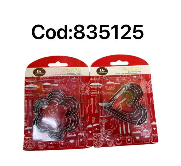 MOLDE GALLETA LX59-90 5PCS (480)