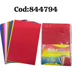 FOAM 20*30*1.8MM10 COLORES(100)