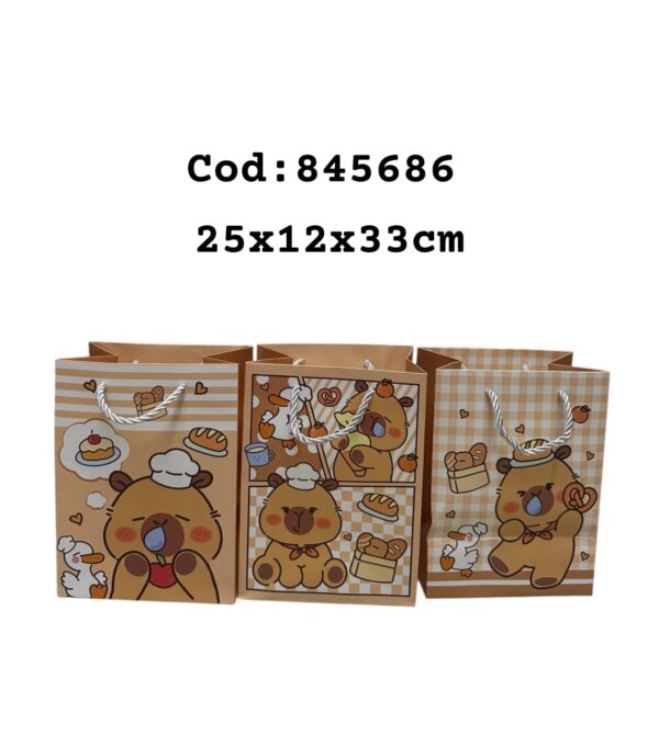 Bolsa de Regalo Capybara 25*12*33 Cm (480)