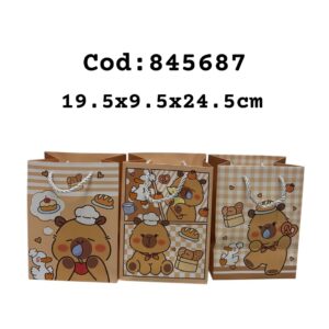 Bolsa de Regalo Capybara 19.5*9.5*24.5 Cm  (720)
