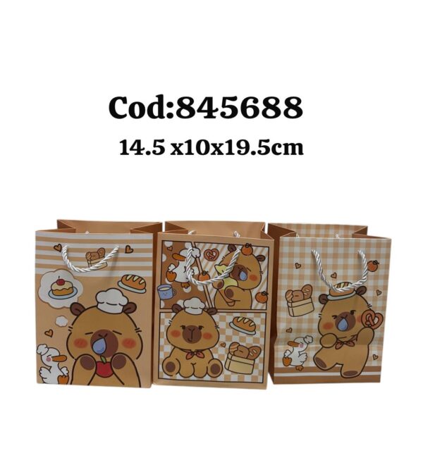 Bolsa de Regalo Capybara 14.5*10*19.5 Cm(960)