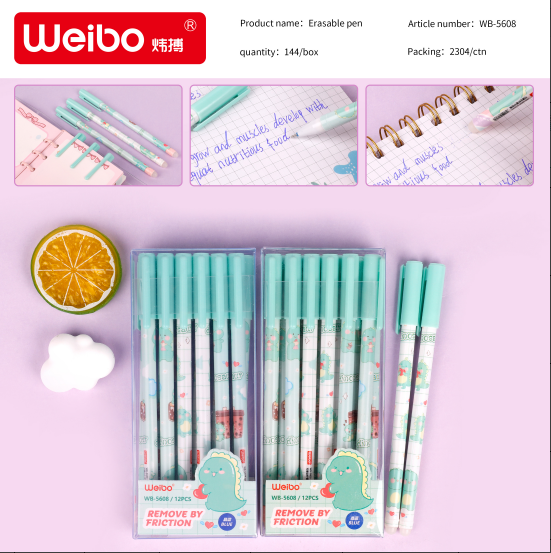 LAPICERO BORRABLE 12PCS WB-5608(2004)