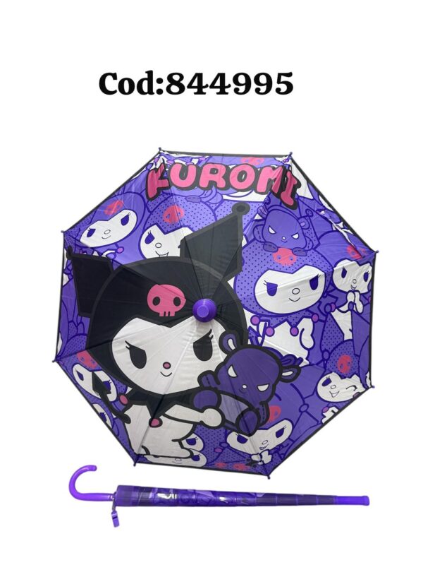 SOMBRILLA  KUROMI 55CM(60)
