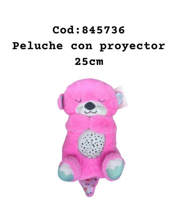 peluche con proyector 25cm y60-3 (120)