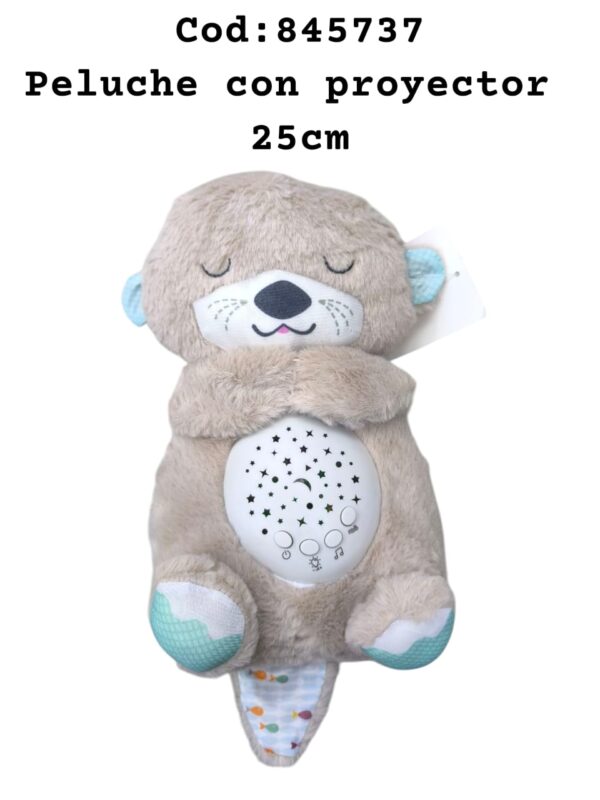 peluche con proyector 25cm y60-4 (120)