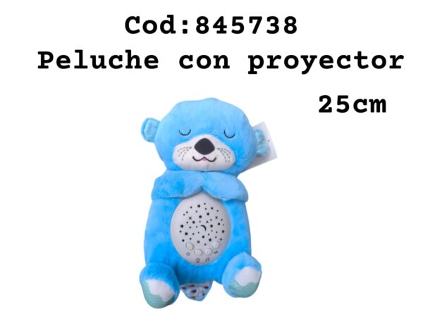 peluche con proyector 25cm y60-5 (120)