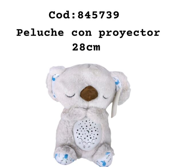 peluche con proyector 28cm y60-7 (120)