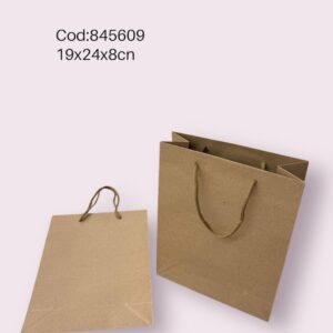 Bolsa Papel Kraft 19*24*8 Cm (1080)