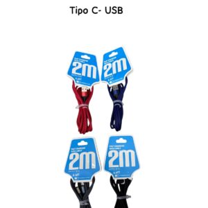 CABLE 2M USB A TIPO C(504)