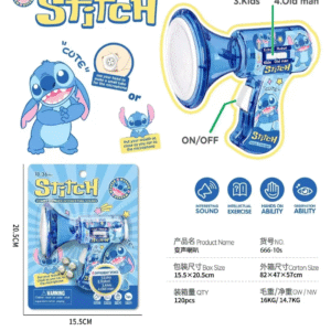 JUGT MEGAFONO PORTATIL  STICH (120)