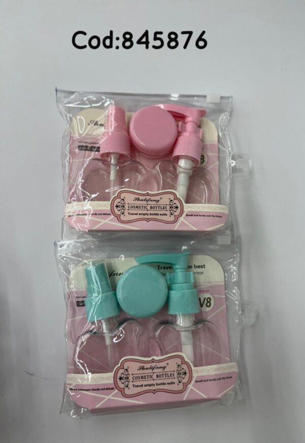 SET DE DISPENSADOR PARA MAQUILLAJE(324)