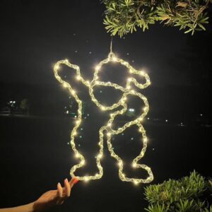 LUCES LED FORMA SANTA(50)