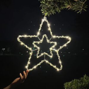 LUCES LED FORMA ESTRELLAS(50)