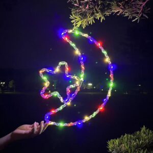 LUCES LED COLORES FORMA LUNA CON ESTRELLA(50)