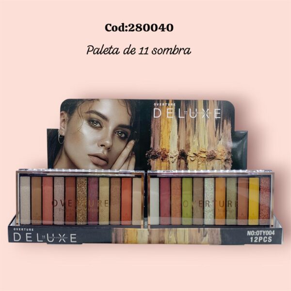 Paleta de 11 sombras con aplicador(240)