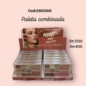 Paleta combinada(288)