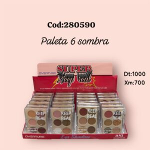 Paleta 6 sombra(384)