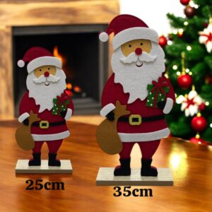 Decorativos estatico papa noel 35cm UNIDAD  (96)
