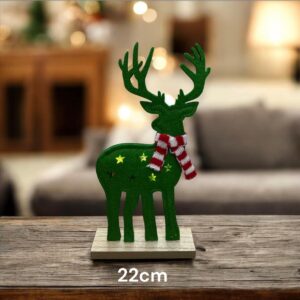 Decorativo estatico reno 22cm UNIDAD (192)