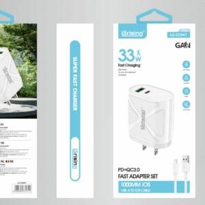 CARGADOR 33W USB A IPHONE LS-CC047(240)