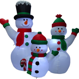 SET 3 INFLABLE MUNECO NIEVE (8)
