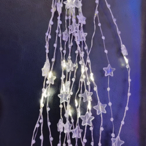 TIRAS DE LUCES DECORADAS 3M*1M DE LUZ CALIDA (100)