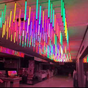 50CM 10 LUCES DE TIRAS DE LUCES TIPO LLUVIA(120)