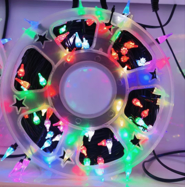 50 METROS DE LUCES NAVIDENA CON DISENO COLOR CALIDA(20)