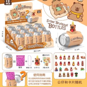 Botella+Llavero sorpresa CAPYBARA (576)