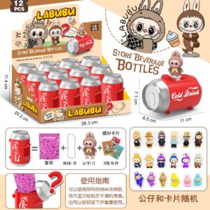 Botella+Llavero sorpresa labubu (576)