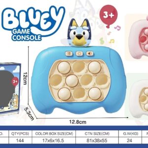 Consola de juego Bluuy de 5ª generación – 999 niveles, modo desafío rápido(144)
