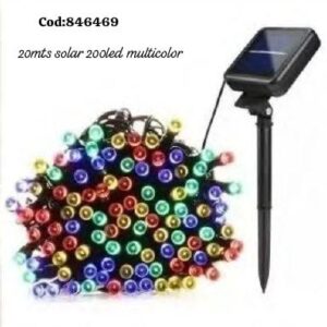 Luz navidena 5mts luces multicolor(100)