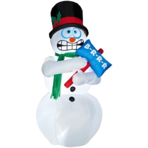 1.8mts inflable muneco de nieve (8)