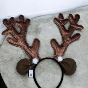 DIADEMA CUERNO DE VENEDO CON LUZ NAVIDENO(240)