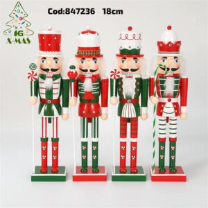 ADORNO SOLDADO DE NOGAL 18CM(120)